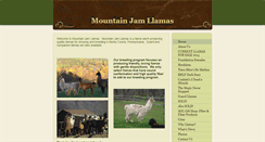 Desktop Screenshot of mountainjamllamas.com